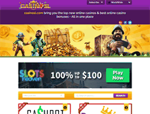 Tablet Screenshot of freshcasinobonuses.com